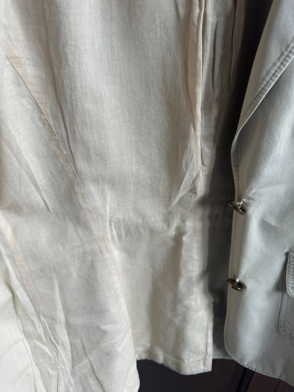 Tory Burch Tan casual jacket. - Picture 5 of 5